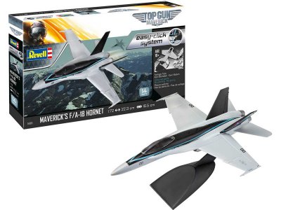 Revell 64965 EasyClick Maverick's F/A-18 Hornet Top Gun (1:72) (sada)