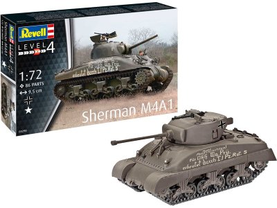 Revell 03290 Sherman M4A1 1:72