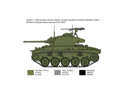 Italeri 6587 M24 Chaffee 1:35