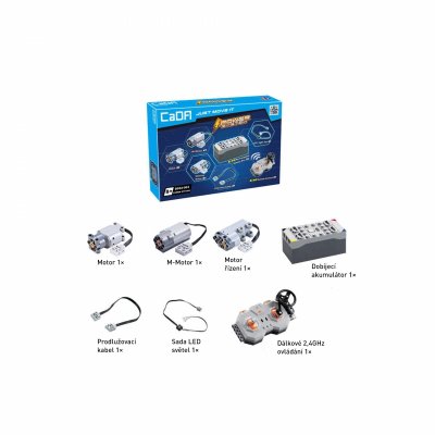 Power set systém pro CaDA stavebnice z kostek