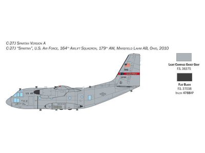 Italeri 1450 C-27A Spartan/G.2