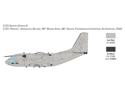 Italeri 1450 C-27A Spartan/G.2