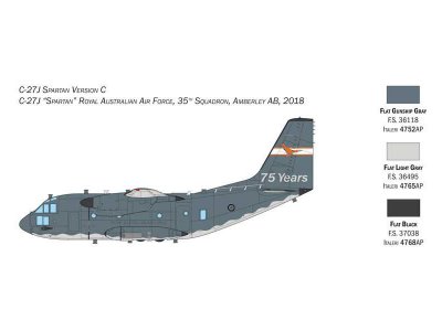 Italeri 1450 C-27A Spartan/G.2