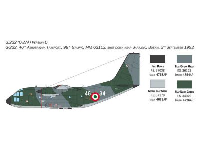 Italeri 1450 C-27A Spartan/G.2