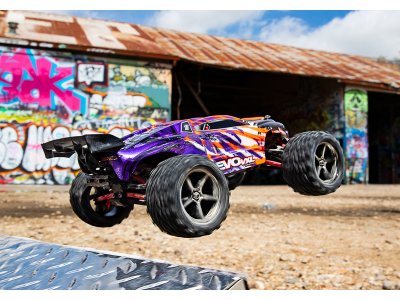 Traxxas E-Revo 1:16 VXL TQi RTR modré