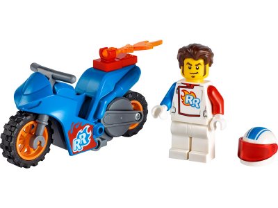 LEGO City - Kaskadérská motorka s raketovým pohonem