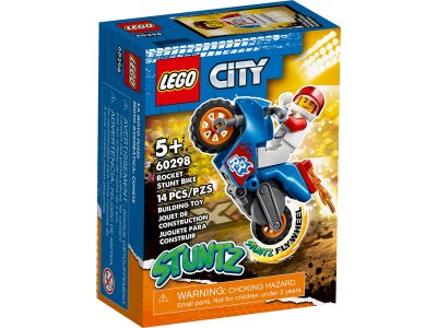 LEGO City - Kaskadérská motorka s raketovým pohonem