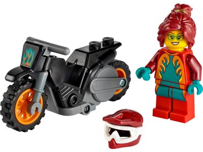 LEGO City - Ohnivá kaskadérská motorka