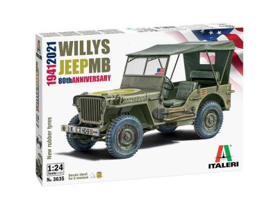 Italeri 3635 Willys Jeep MB 1: