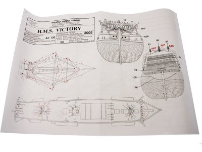 Mantua Model HMS Victory 1:200 kit
