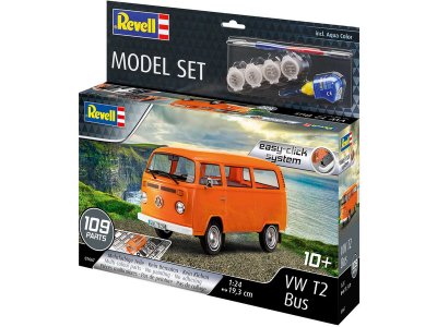 Revell EasyClick Volkswagen T2 Bus (1:24) (sada)