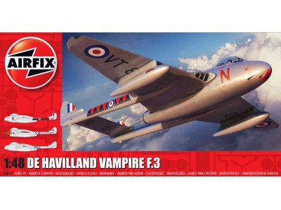Airfix 06107 Vampire T.3 1/72