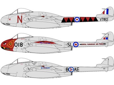Airfix 06107 Vampire T.3 1/72