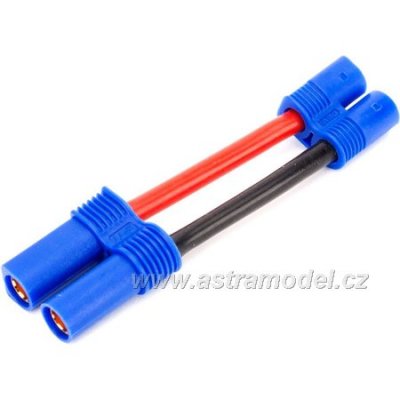 E-flite konverzní kabel EC5 samice - EC3 samec 12AWG 7cm