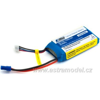 Lipol 7,4V 1300mAh 20C EC2