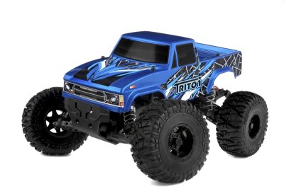 TRITON SP - 1/10 Monster Truck 2WD - RTR - stejnosměrný motor + 50C 5400mAh Lipo + nabíječ