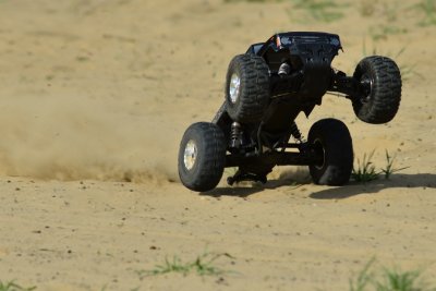 TRITON SP - 1/10 Monster Truck 2WD - RTR - stejnosměrný motor + 50C 5400mAh Lipo + nabíječ