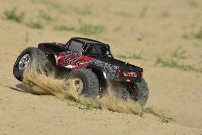 TRITON SP - 1/10 Monster Truck 2WD - RTR - stejnosměrný motor + 50C 5400mAh Lipo + nabíječ