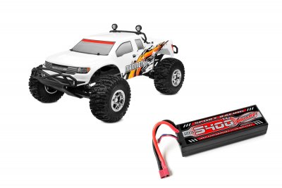 MAMMOTH SP - 1/10 Monster Truck 2WD - RTR - stejnosměrný motor + 50C 5400mAh Lipo + nabíj