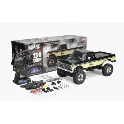 SCA-1E 2.1 FORD F150 truck RTR, černý (rozvor 313mm), Officiálně licencovaná karoserie