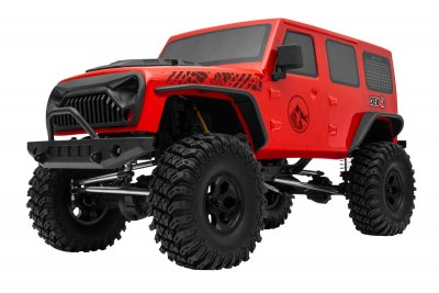 CREW 4X Crawler RTR sada 2,4GHz, červená verze