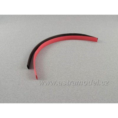Smršťovací bužírka 6.0mm červená / černá (1+1m)