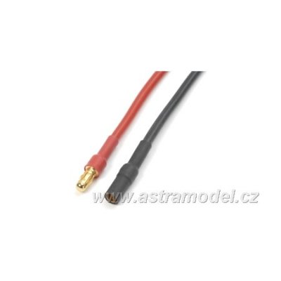 Konektor zlacený 3.5mm s kabelem kabel 14AWG 10cm (1 pár)