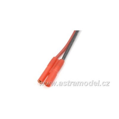 Konektor zlacený 2.0mm samec s kabelem 20AWG 10cm