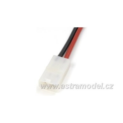 Konektor zlacený Tamiya samice s kabelem 14AWG 10cm