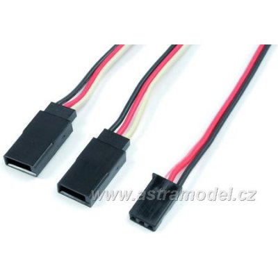 Kabel serva Y plochý Futaba 22AWG 15cm