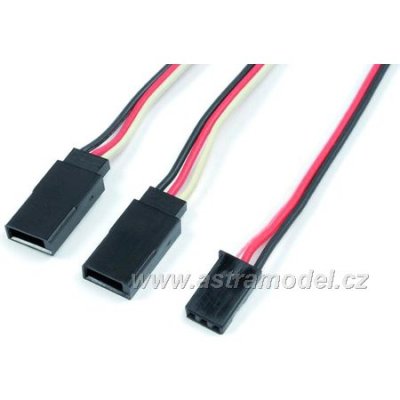 Kabel serva Y plochý Futaba 22AWG 30cm
