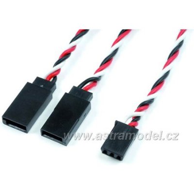 Kabel serva Y kroucený Futaba 22AWG 15cm