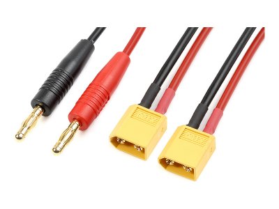 Nabíjecí kabel - XT60 sériový 14AWG 30cm