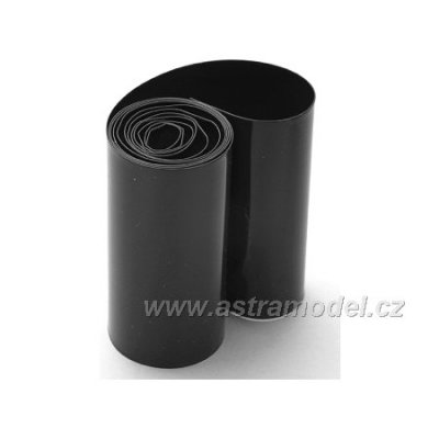 Smršťovací fólie 91mm černá (1m)