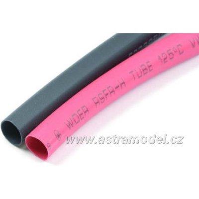 Smršťovací bužírka 3.2mm červená + černá (10)