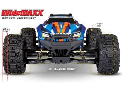 Traxxas Maxx 1:8 4WD TQi RTR oranžový