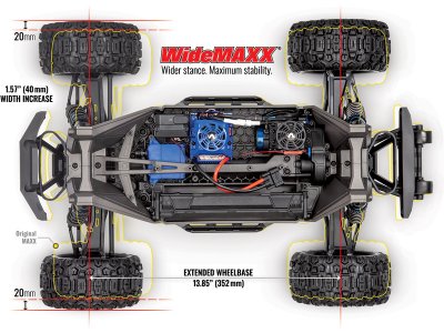 Traxxas Maxx 1:8 4WD TQi RTR oranžový