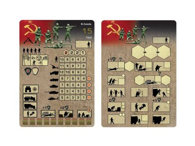 Zvezda figurky Sovětská pěchota (1:72)