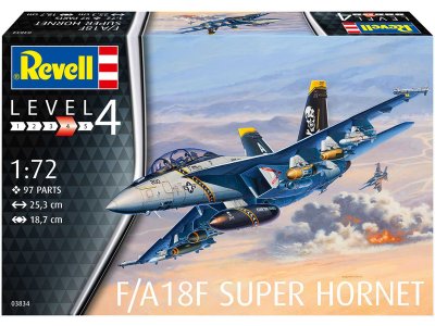 Revell 03834 model letadla F/A18F Super Hornet (1:72)