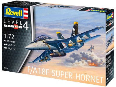 Revell 03834 model letadla F/A18F Super Hornet (1:72)