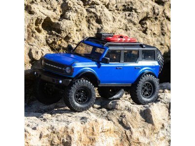 Axial SCX24 Ford Bronco 2021 1:24 4WD RTR modrý