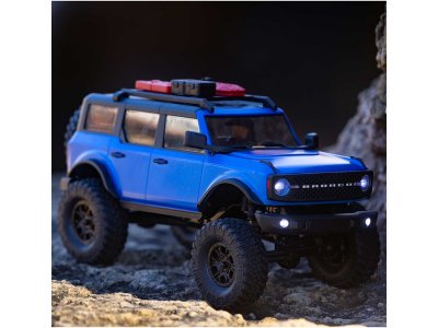 Axial SCX24 Ford Bronco 2021 1:24 4WD RTR modrý