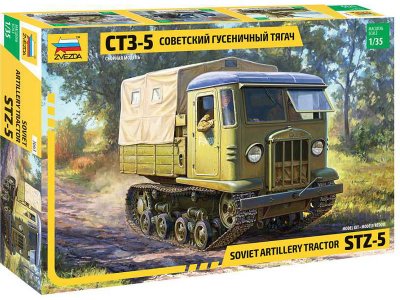 Zvezda 3663 Stalinec STZ-5 (1:35)