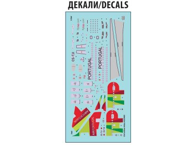Zvezda 7043Airbus A321neo (1:144)