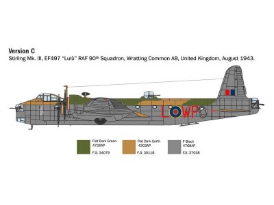 Italeri 1462 Short Stirling Mk.III (1:72)
