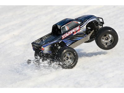 Traxxas Stampede 1:10 VXL 4WD TQi RTR modrý