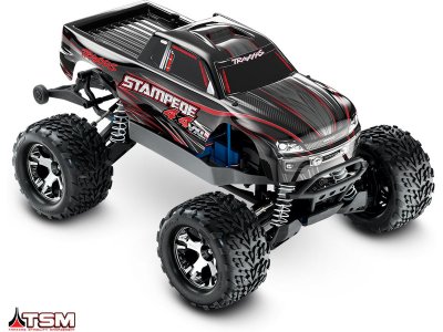 Traxxas Stampede 1:10 VXL 4WD TQi RTR modrý
