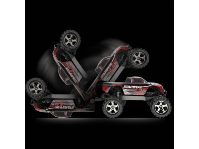 Traxxas Stampede 1:10 VXL 4WD TQi RTR modrý