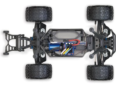 Traxxas Stampede 1:10 VXL 4WD TQi RTR modrý