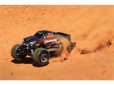 Traxxas Stampede 1:10 VXL 4WD TQi RTR modrý
